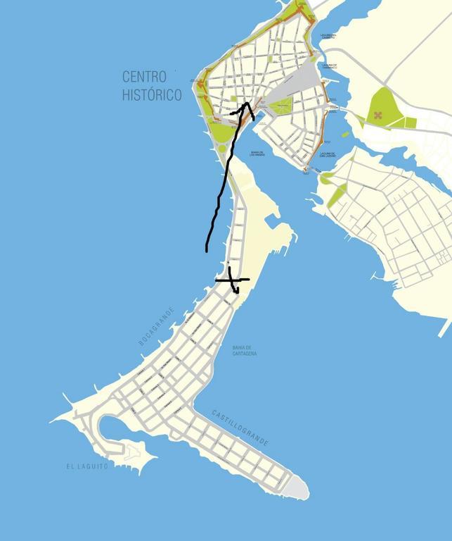 Cartagena Escape Plaza公寓 客房 照片